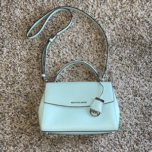 Michael Kors Ava small baby blue bag
